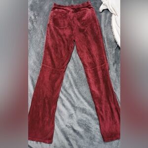 Women's Burgundy Pants